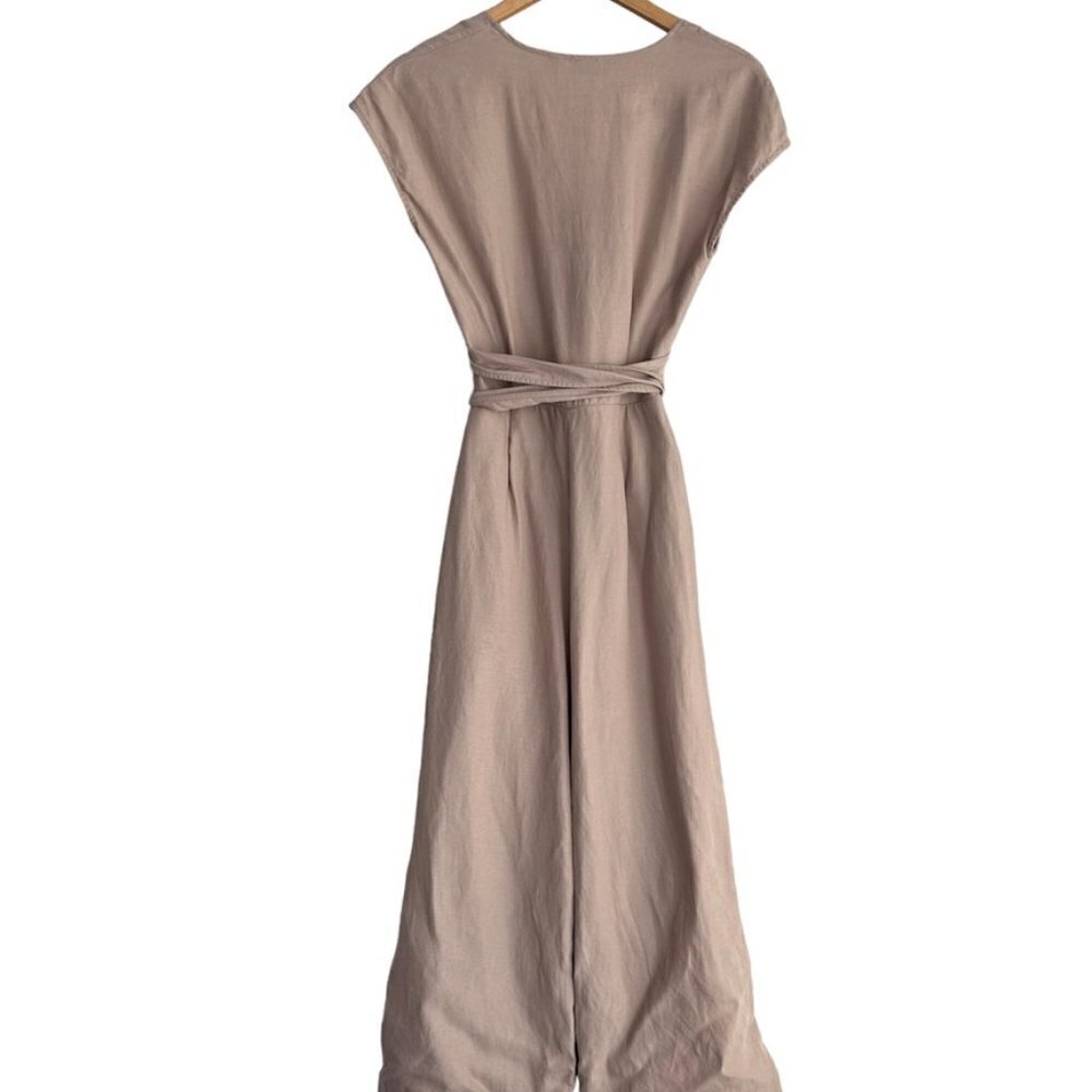 ARITZIA Wilfred Cairo Brax Linen Jumpsuit US 0 - Picture 5 of 8